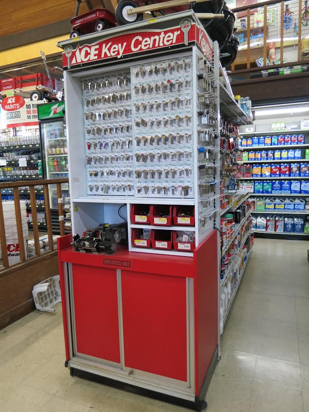 Key duplication and cutting at Mission Ace Hardware & Lumber in Santa Rosa, CA.