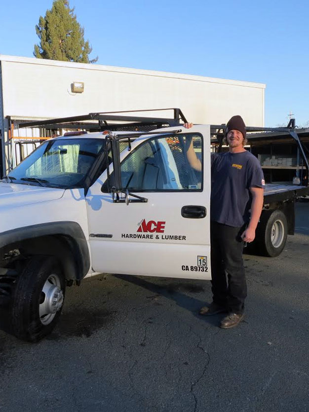 Delivery service by Mission Ace Hardware & Lumber in Santa Rosa, CA.